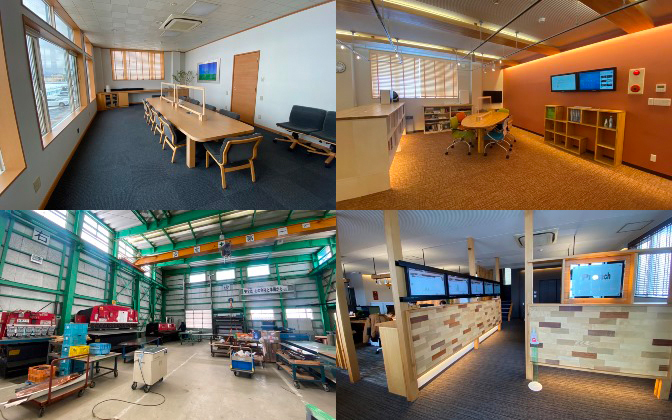 建設現場で働く職人たち