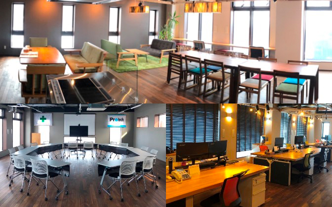 プロテック本社の外観